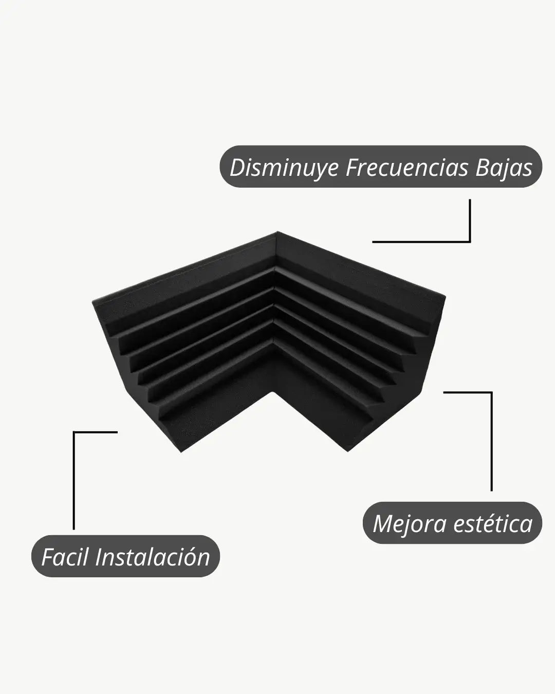 Esquinero trampa para bajos par tamaño grande